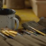An artist's tools are his most prized possession 